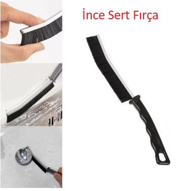 Derz Arası Banyo Mutfak Dar Alan İnce Temizlik Fırçası