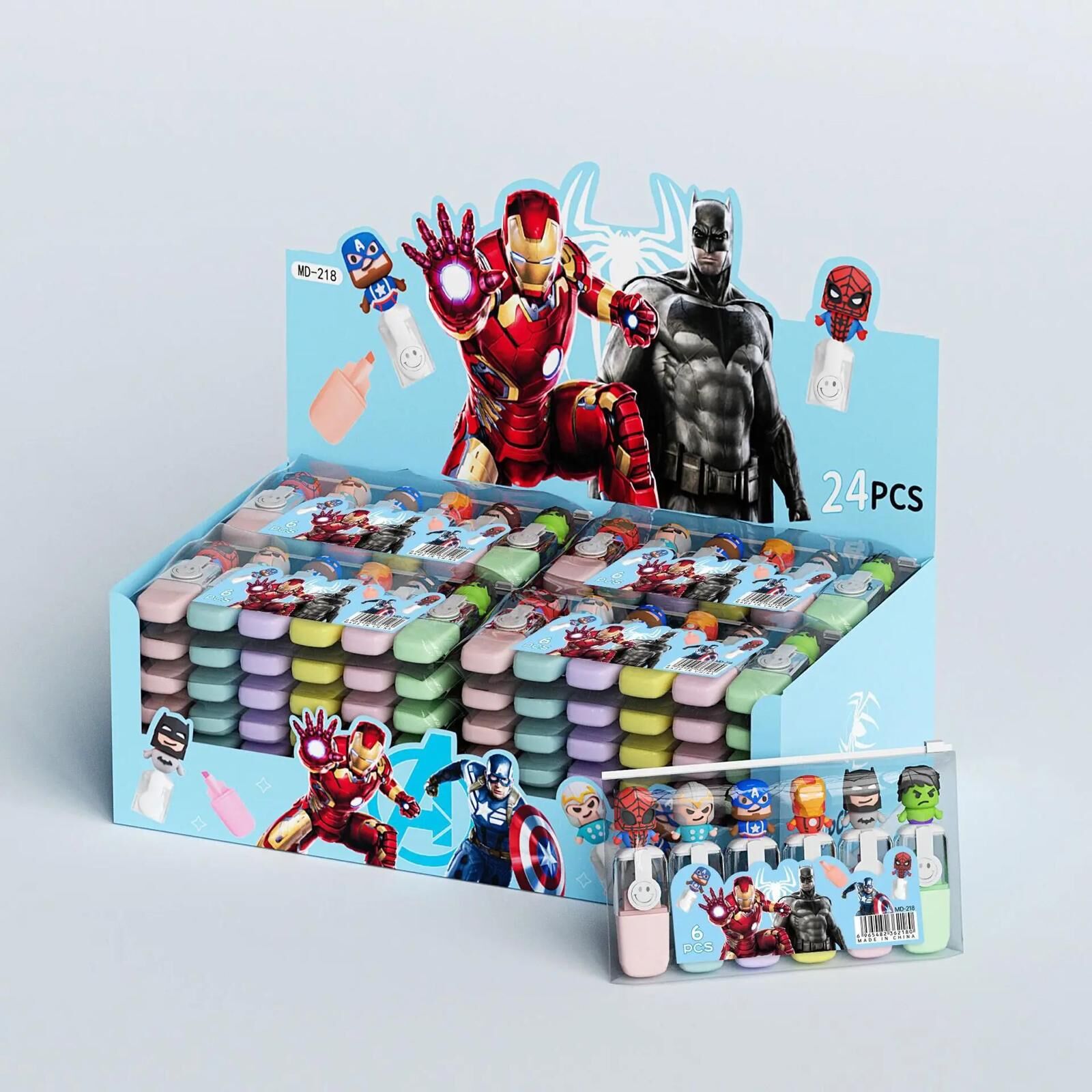 Kahramanlar Keçeli Kalem Set 24 Set