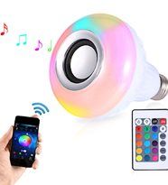 Bluetooth Hoparlör Akıllı Led Ampül Lamba