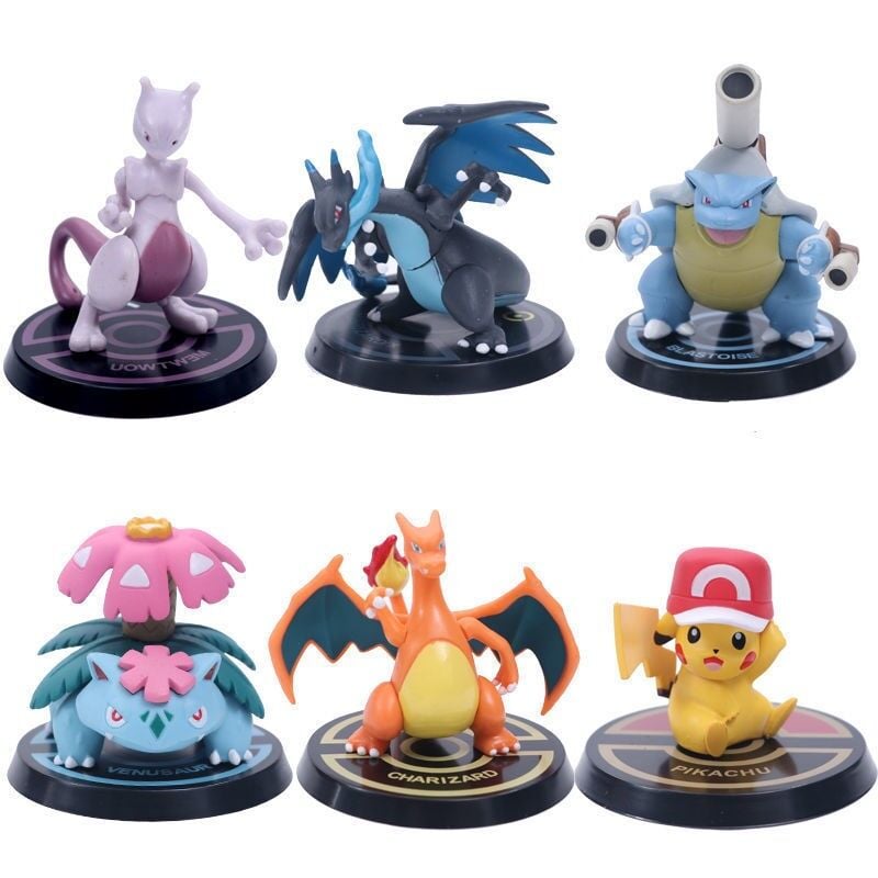 Anime Karakter 6'Lı Set (8cm)