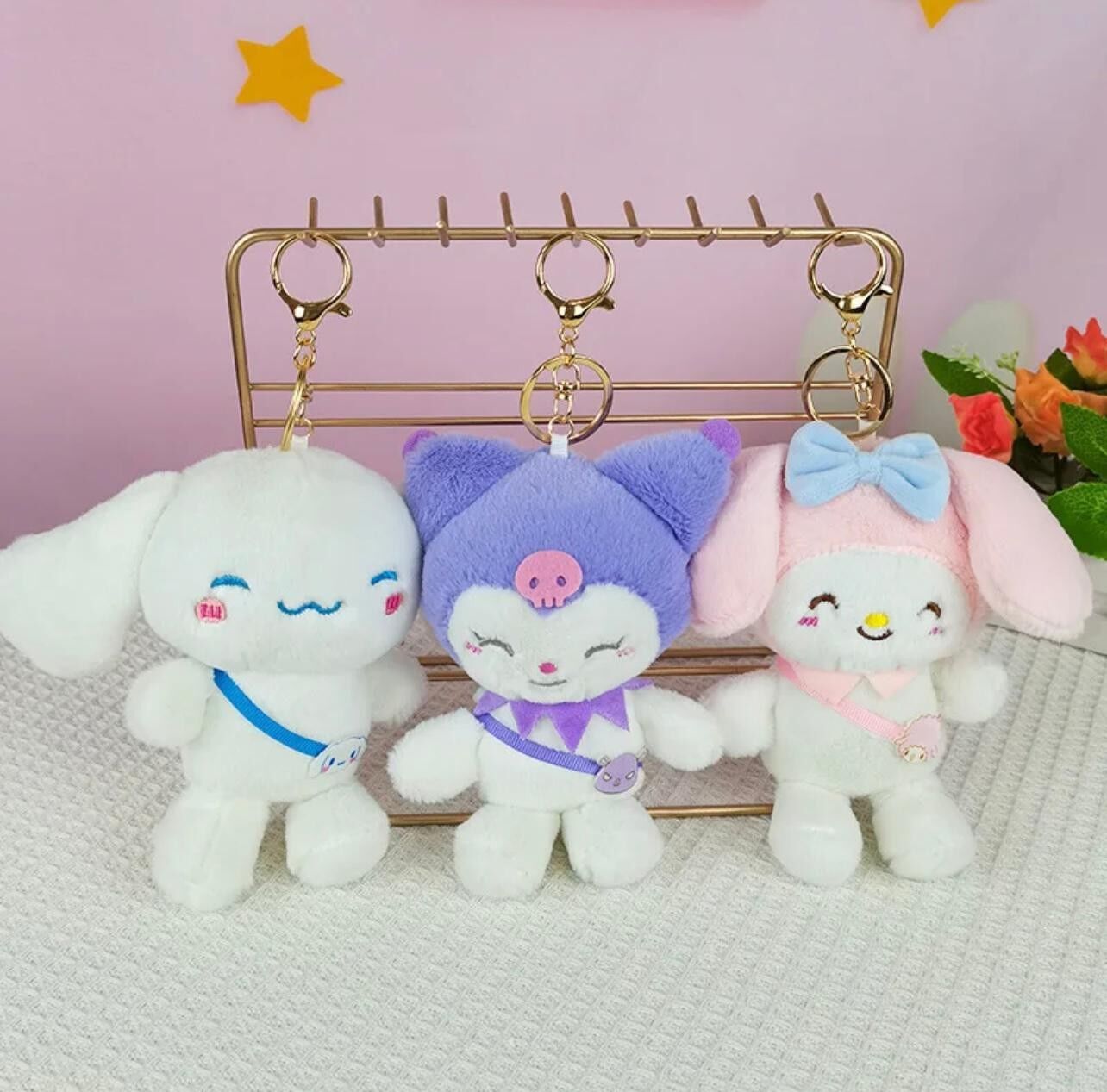 Peluş Anahtarlık 14cm 12 Adet