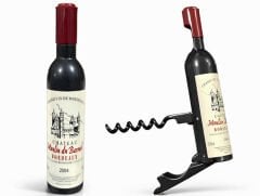 Şişe Tasarımlı Paslanmaz Çelik Tirbuşon Açacak