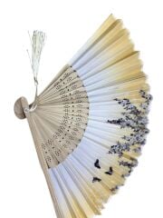 Ahşap İpek Yelpaze