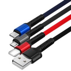 Anahtarlık Çoklu Şarj Kablosu 4 Başlıklı