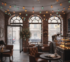 Kristal Top Gün Işığı Dekoratif Işık 5 Metre 28 LED