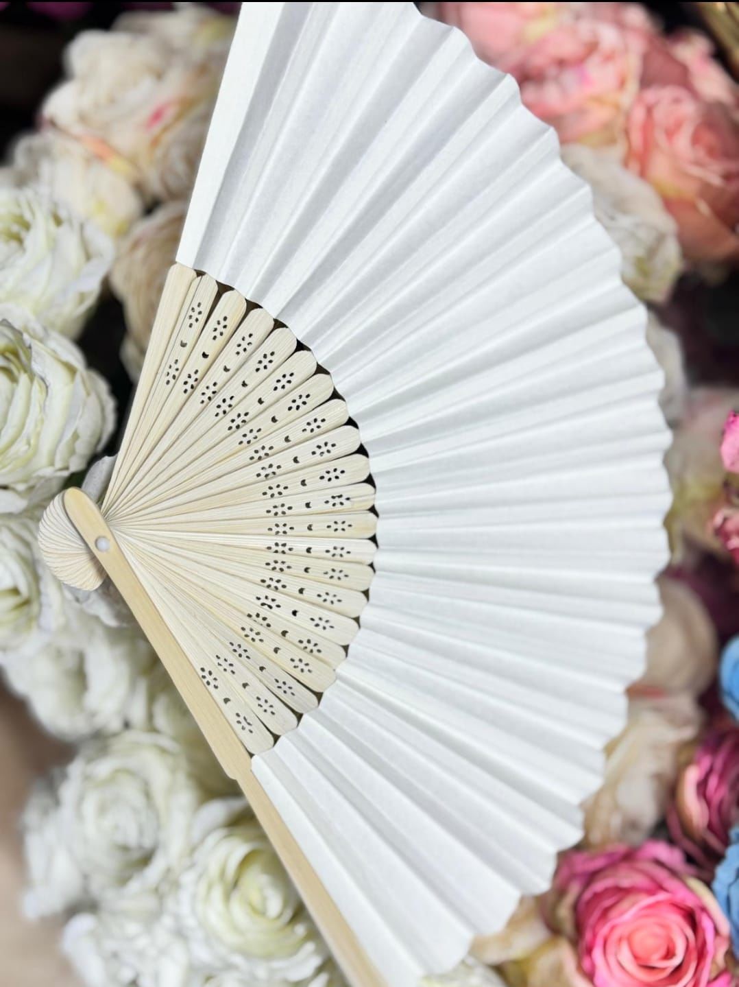 Ahşap Kağıt Yelpaze