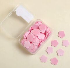 100 Yaprak Eriyen Mini Parfümlü Kağıt Sabun