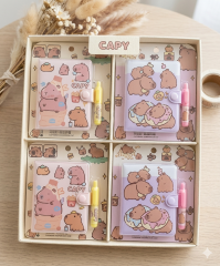 Mini Karakter Defter Seti Kutu 16 Adet