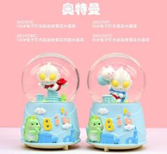 Işıklı Müzikli Püskürtmeli Büyük Boy Kar Küresi