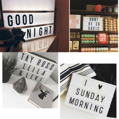 Toptan A4 Led Işıklı Yazı Panosu Lightbox