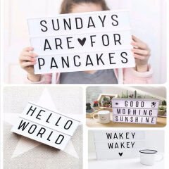 Toptan A4 Led Işıklı Yazı Panosu Lightbox