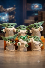 Anime Figür 6'Lı Set (6cm)