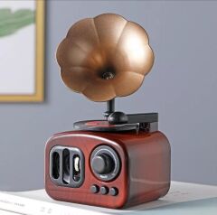 Gramofon Tasarımlı Müzik Kutusu