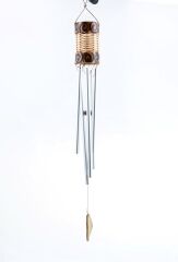 Üstü Bambu Metalli Rüzgar Çanı