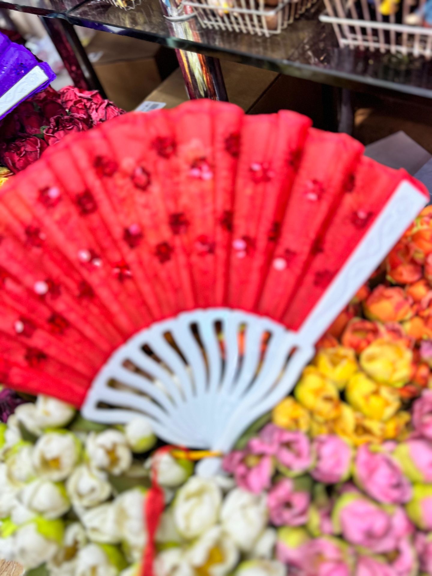 Plastik Pullu Yelpaze