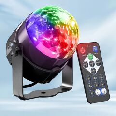 Oynar Başlıklı Kumandalı RGB Disko Topu