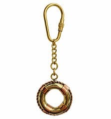 Pirinç Deniz Simidi Anahtarlık