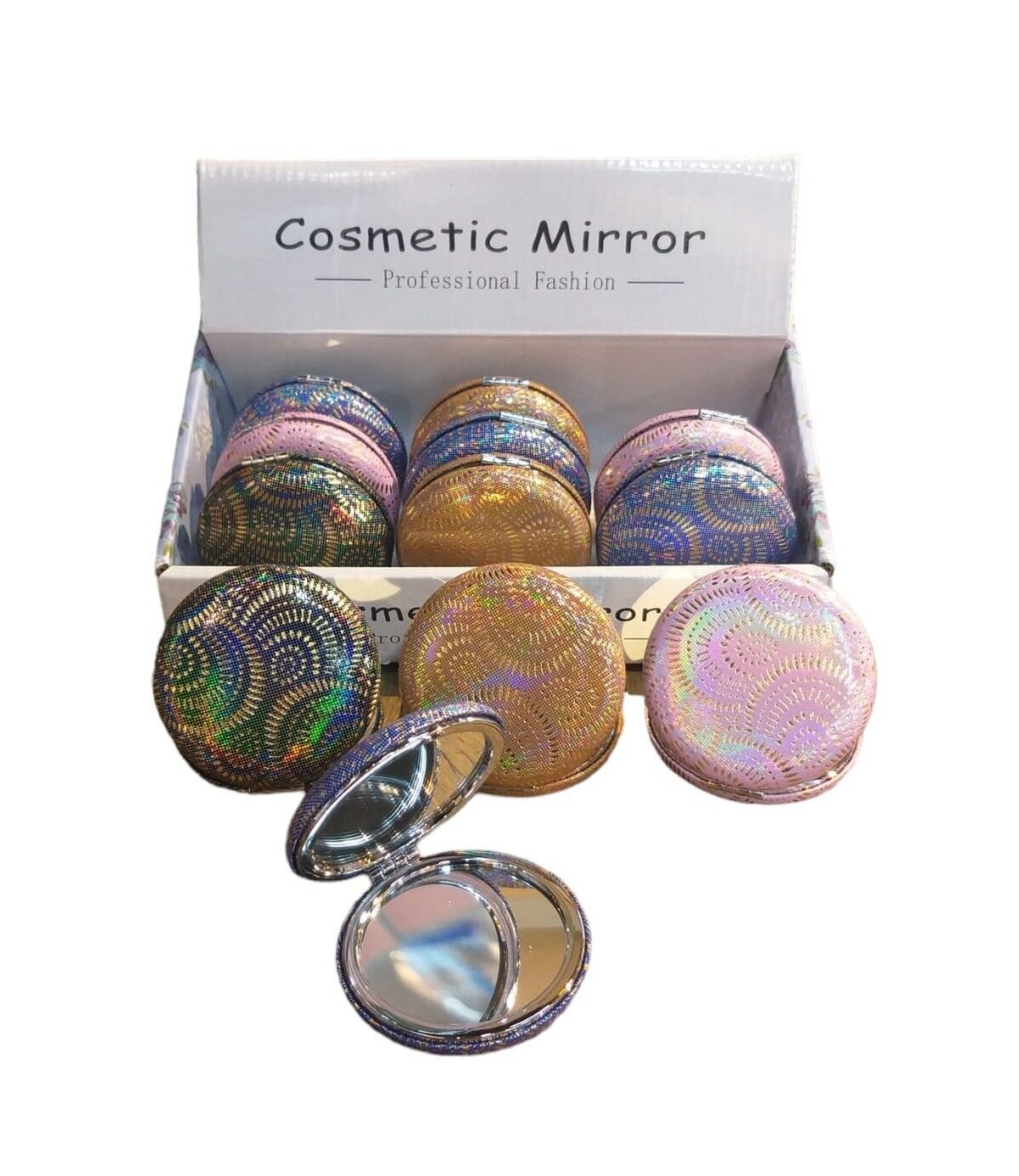 Yuvarlak Makyaj Aynası 12 Adet