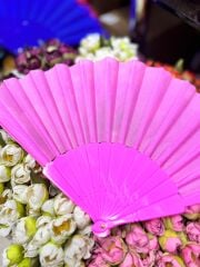 Plastik Yelpaze Pembe