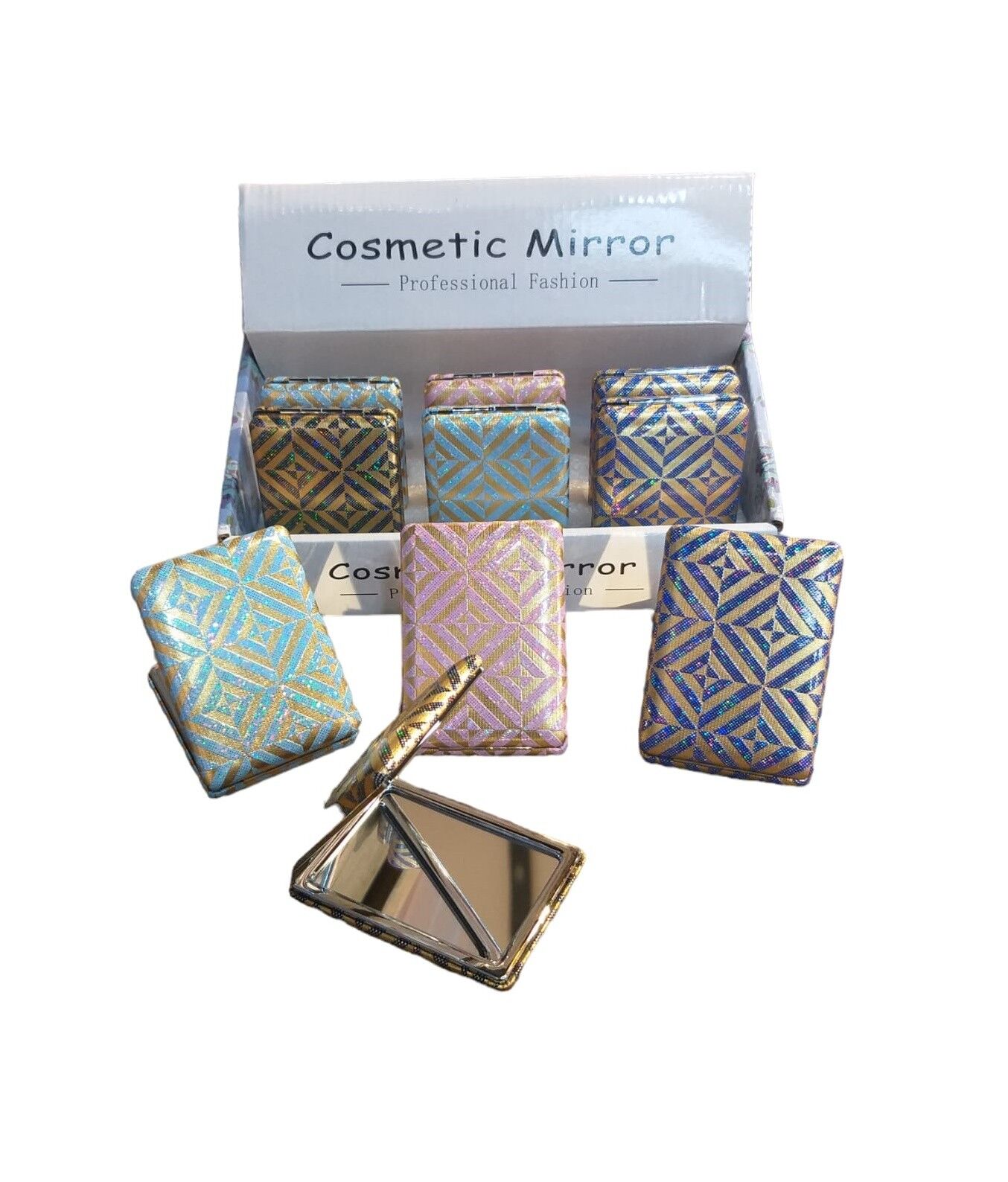 Dikdörtgen Makyaj Aynası 12 Adet