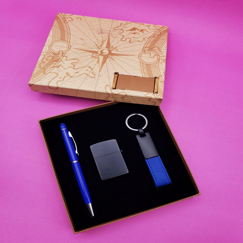 Toptan Tükenmez Kalem Çakmak Anahtarlık Seti