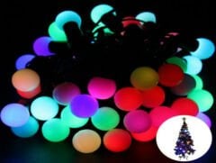 5 Metre 28 Mini Top RGB Led Siyah Kablo
