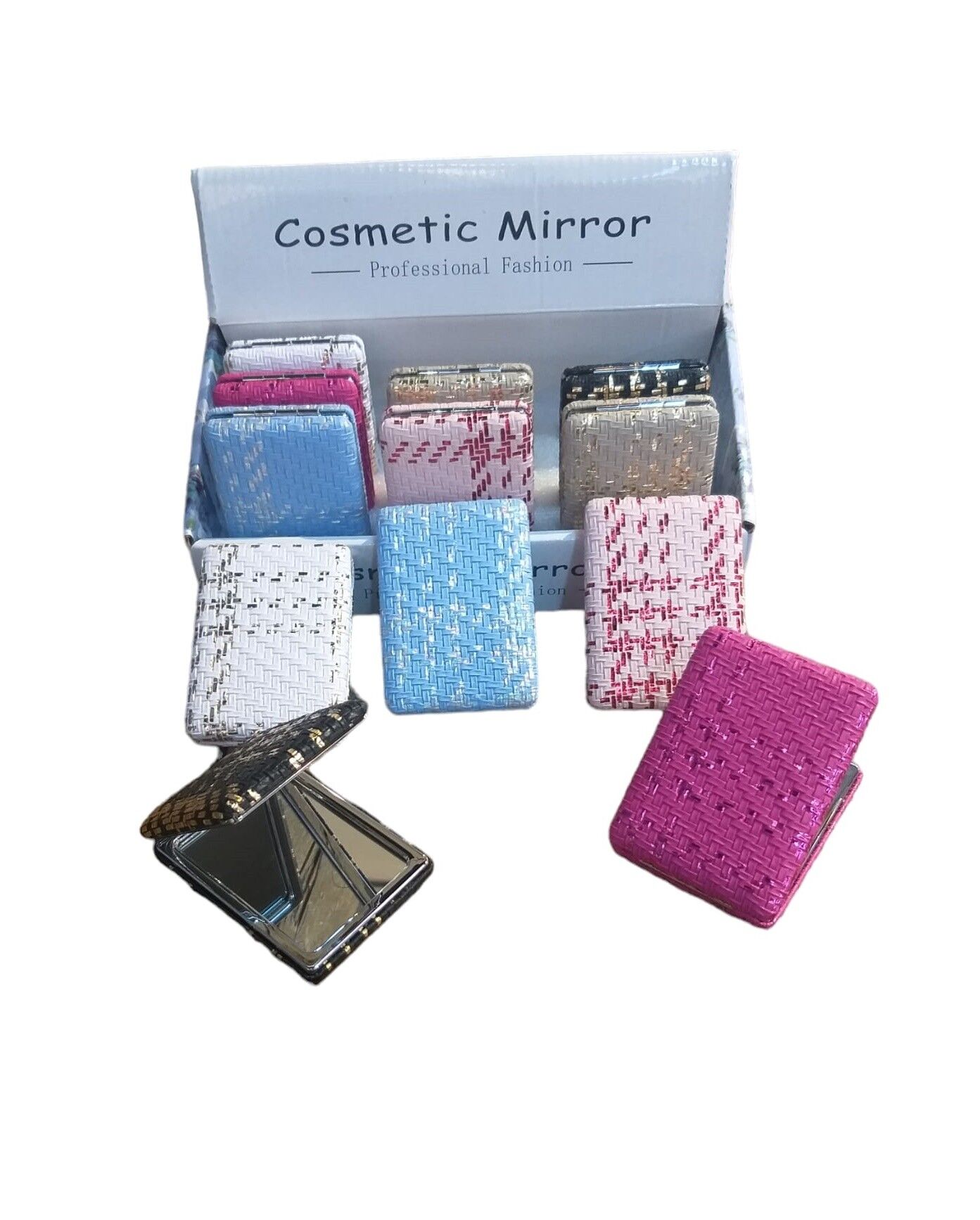 Dikdörtgen Makyaj Aynası 12 Adet