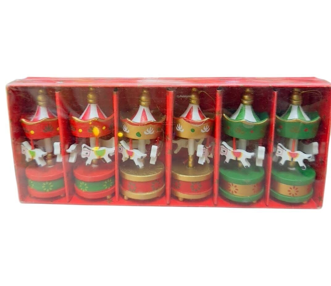 Dekoratif 6'li Karışık Renk Mini Atlı Karınca by1