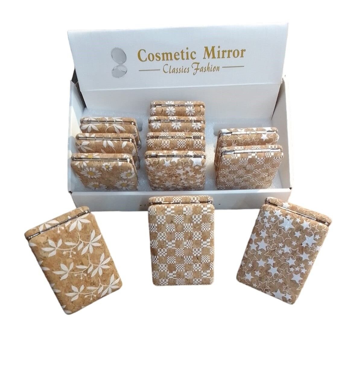 Dikdörtgen Makyaj Aynası 12 Adet