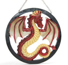 Duvara Asmalı Polyester Dragon Pano Alk2345