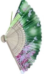 Ahşap İpek Yelpaze