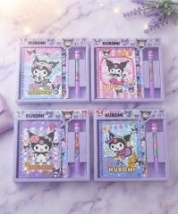 Karakterli Defter 12 li Set