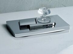 4 Adet Kristal Tasarımlı Çok Amaçlı Yapışkanlı Tutacak Buton