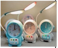 Astronot Çalar Saat ve Şarjlı Masa Lambası