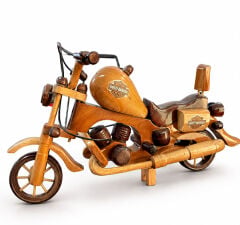 Dekoratif Ahşap Harley Motor No:1139
