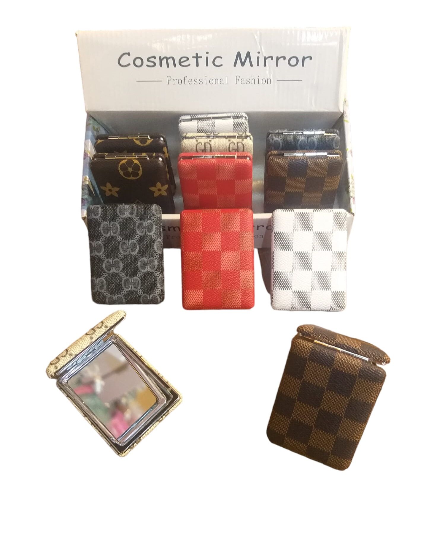 Dikdörtgen Makyaj Aynası 12 Adet