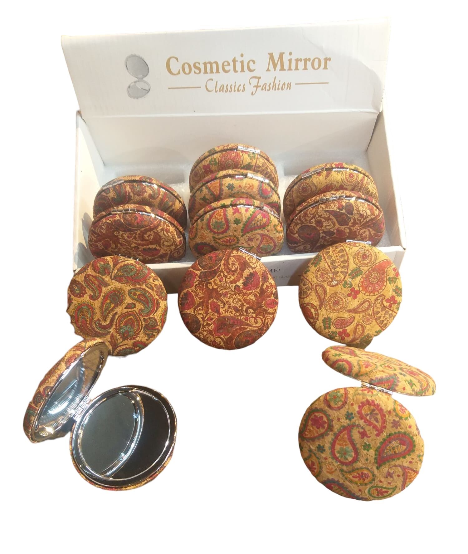 Yuvarlak Makyaj Aynası 12 Adet