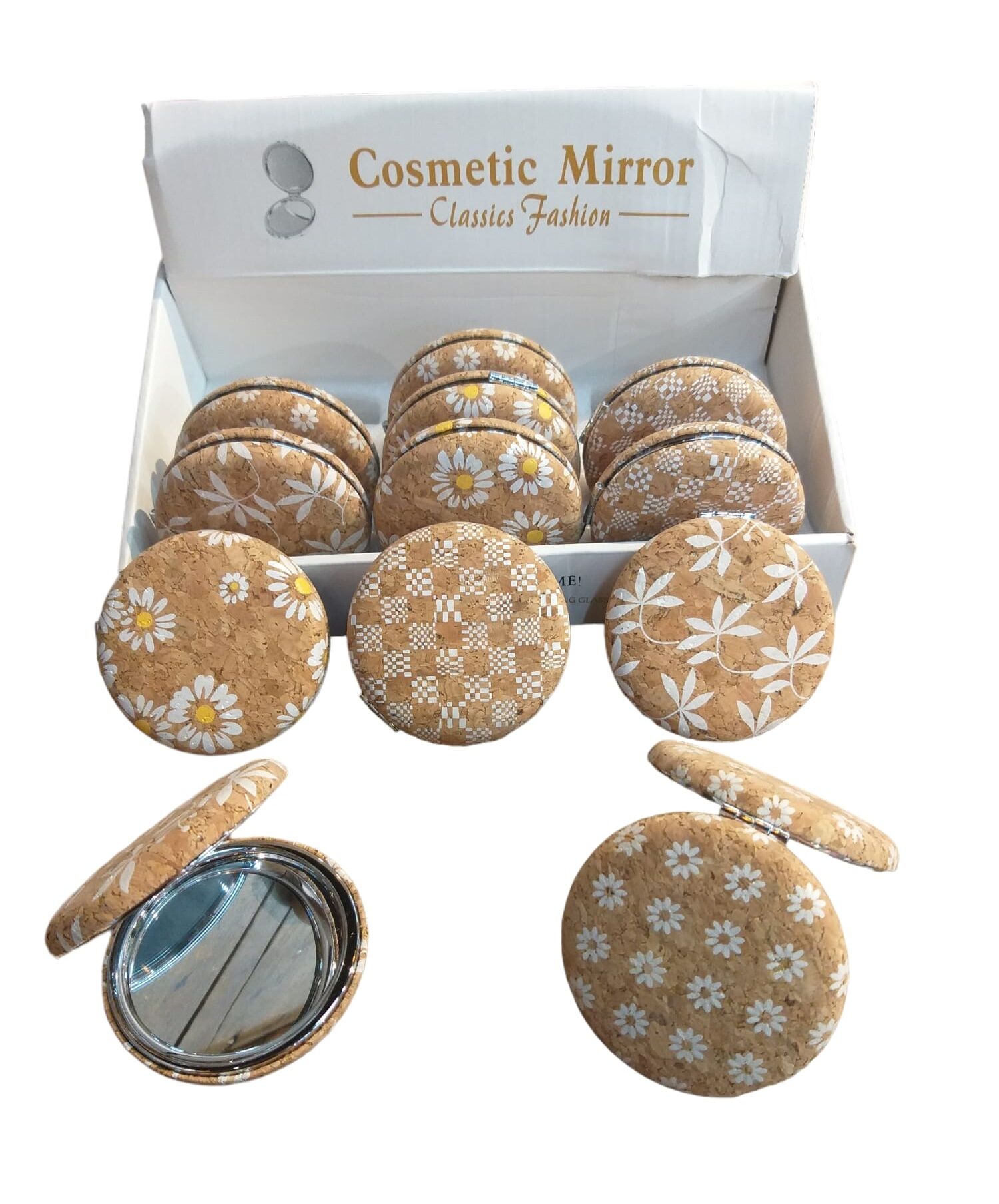 Yuvarlak Makyaj Aynası 12 Adet