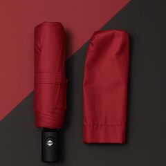 Bordo Kılıflı Otomatik Kompakt Şemsiye