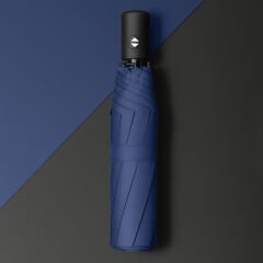 Mavi Kılıflı Otomatik Kompakt Şemsiye