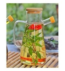 Borosilikat Cam 900 ml. Yağdanlık