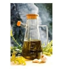 Borosilikat Cam 900 ml. Yağdanlık