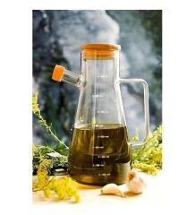 Borosilikat Cam 900 ml. Yağdanlık
