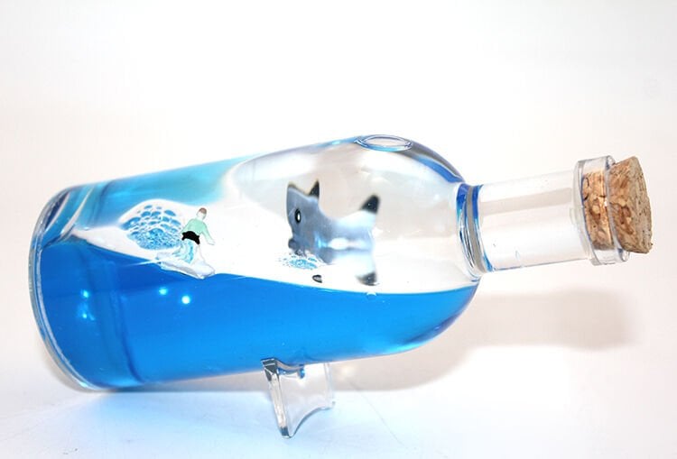 Şişe İçinde Batmayan Gemi Model 2