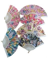 Yelpaze Karışık Renk 12 Adet