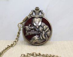 Spiderman Tasarımlı Köstekli Saat