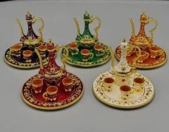 Swarovski Taşlı Çaydanlık Zemzem Takımı 1 Set
