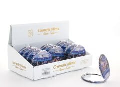 Taşlı İstanbul Tasarımı El Aynası İnce Model 11