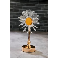 Çiçek Tasarımlı LED Masa Lambası