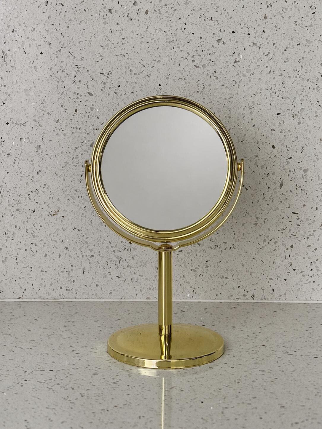 Ayaklı Gold Ayna 1 Adet